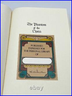 Easton Press PHANTOM OF THE OPERA Collectors LIMITED Edition LEATHER BOUND Book