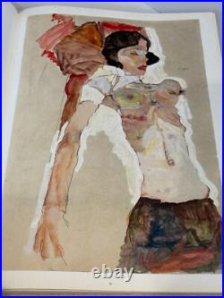Egon Schiele, Watercolours & Drawings Harry N. Abrams 1969 Limited Edition Book