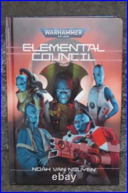 Elemental Council Hardback Black Library Hardback Warhammer 40K Book Novel T'au