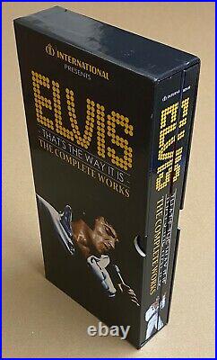 Elvis That's The Way It Is The Complete Works Book, CDs, DVD Box-Set ELVIS PRESLEY