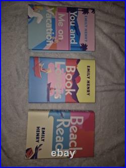 Emily Henry illumicrate beach read book lovers you and me on vacation afterlight