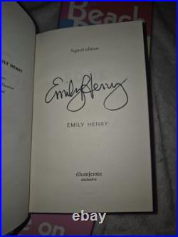 Emily Henry illumicrate beach read book lovers you and me on vacation afterlight