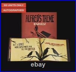 Eminem Alfred Theme Lyric Book Autographed Limited Edition 99 Pieces! SOLD OUT