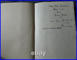 Enid Blyton THE CHRISTMAS BOOK Signed Presentation Copy 1st HC/DJ 1944