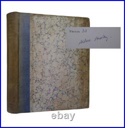 Essays New And Old By Aldous Huxley 1926 Signed Limited Edition