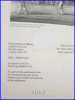 Eton & Harrow at Lords LTD ED 61/250 Signed by Robert Titchener-Barrett 1996