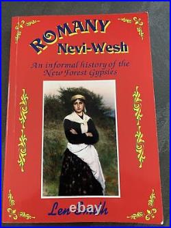 Extremely Rare Romany new forest gypsy book ROMANY NEVI- WESH Len Smith signed