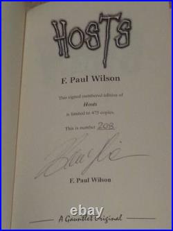 F Paul Wilson SIGNED Hosts USHC 1st Edn Gauntlet