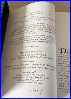 FIRESTARTER-Stephen King. PS Publishing Limited SIGNED Edition. 008/1000
