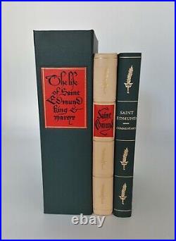 FOLIO SOCIETY LIFE OF SAINT EDMUND KING AND MARTYR Limited Edition see descript