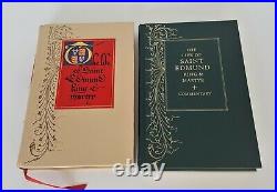 FOLIO SOCIETY LIFE OF SAINT EDMUND KING AND MARTYR Limited Edition see descript