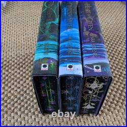 FairyLoot Fair Folk Trilogy. Lyra Selene. Signed. Reversible Dust Jackets