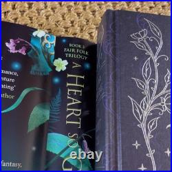 FairyLoot Fair Folk Trilogy. Lyra Selene. Signed. Reversible Dust Jackets