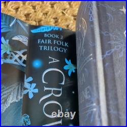 FairyLoot Fair Folk Trilogy. Lyra Selene. Signed. Reversible Dust Jackets