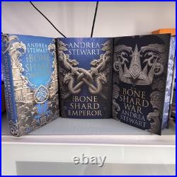 Fairyloot Andrea Stewart The Drowning Empire Trilogy Signed Ltd Edition Book Set