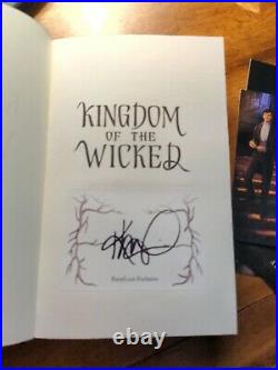 Fairyloot Kingdom of the Wicked Kerri Maniscalco SIGNED BOOKPLATE Extra Chapter