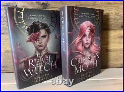 Fairyloot The Crimson Moth / The Rebel Witch Exclusive Ed. By Kristen Ciccarelli