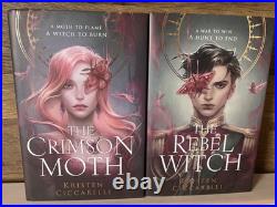 Fairyloot The Crimson Moth / The Rebel Witch Exclusive Ed. By Kristen Ciccarelli