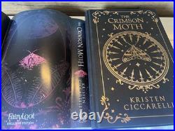 Fairyloot The Crimson Moth / The Rebel Witch Exclusive Ed. By Kristen Ciccarelli