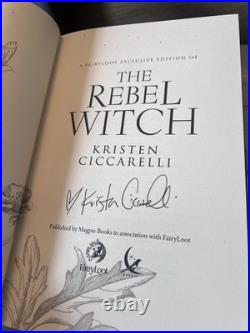 Fairyloot The Crimson Moth / The Rebel Witch Exclusive Ed. By Kristen Ciccarelli
