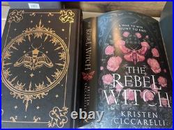 Fairyloot The Crimson Moth / The Rebel Witch Exclusive Ed. By Kristen Ciccarelli