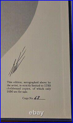 Fantasatic Art Deco Erte Signed Book Limite Edition Illustrated With Dustjacket