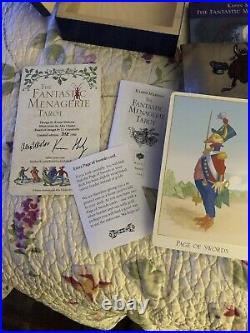 Fantastic Menagerie Tarot/ Companion Book Baba Studio Ltd Ed Sealed