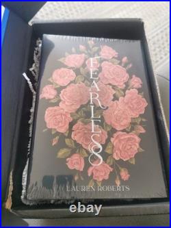 Fearless Lauren Roberts. OwlCrate Exclusive. Signed. Romantasy Collector HB