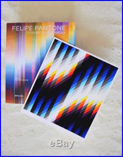 Felipe Pantone Chromadynamica 56 Limited Edition + Custom Framed + Book kaws