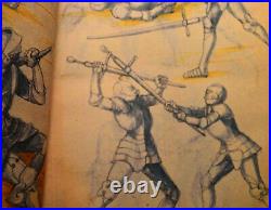 Fencing Book 1550 AD, Facsimile