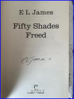 Fifty Shades of Grey Trilogy E L James 3 HB 1st Ed 1st Printing Century 2012 VG