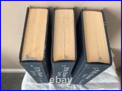Fifty Shades of Grey Trilogy E L James 3 HB 1st Ed 1st Printing Century 2012 VG
