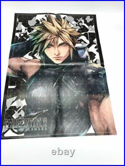 Final Fantasy VII Remake Material Ultimania+Mug cup+Poster Limited Edition