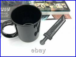 Final Fantasy VII Remake Material Ultimania+Mug cup+Poster Limited Edition