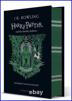 First Edition Harry Potter and The Deathly Hallows Slytherin House Hogwarts