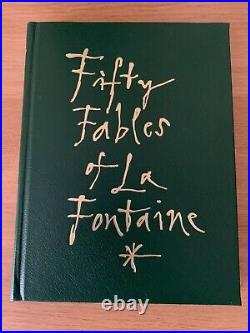 Folio Society Book Fifty Fables of La Fontaine 2013 Quentin Blake 627/1000