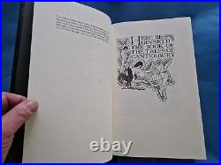 Folio Society Geoffrey Chaucer Canterbury Tales Eric Gill Limited Edition Boxset