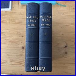 Folio Society Leo Tolstoy War And Peace Leather Bound Limited Edition 1971 Books