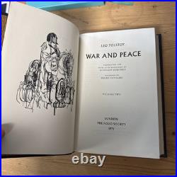 Folio Society Leo Tolstoy War And Peace Leather Bound Limited Edition 1971 Books