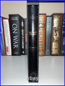 Folio Society Mort Terry Pratchett Limited Edition Book With Extras Discworld