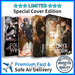Fourth Wing + Iron Flame 1, 2 + Onyx Storm 1 (Korean) Set Limited Edition