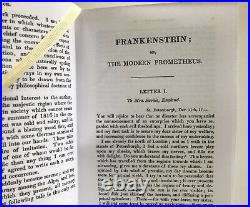 Frankenstein, Mary Shelley, Facsimile of 1831 First Final Illustrated Edition