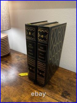 Franklin Library ODYSSEY ILIAD Collector LIMITED ILLUSTRATED Edition GREEK MYTHS