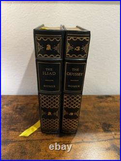 Franklin Library ODYSSEY ILIAD Collector LIMITED ILLUSTRATED Edition GREEK MYTHS