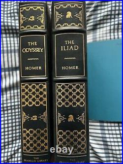Franklin library Iliad & Odyssey Limited Edition 1st Edition Rare Books
