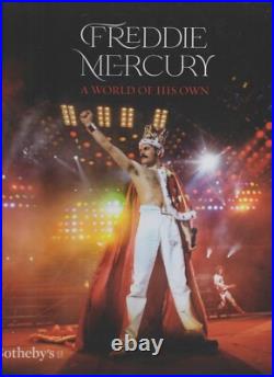 Freddie Mercury Book A World of His Own Sotheby's exhibition book brand new