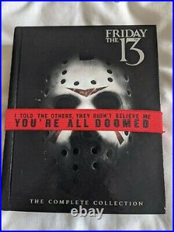 Friday the 13th blu ray collection, limited edition steel book, RARE, see below