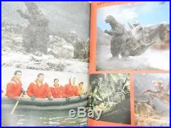 GODZILLA TOHO TOKUSATSU KAIJU EIGA TAIKAN withPoster Art Book 1989 Ltd