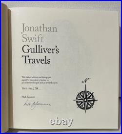 GULLIVER'S TRAVELS MARK SUMMERS 114/500 SIGNED NUMBERED SLIPCASE HC Edition