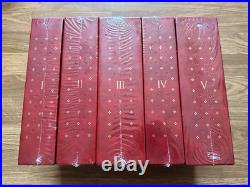 Game of Thrones Books Limited Edition Leather Slipcase Set Hardcover SEALED